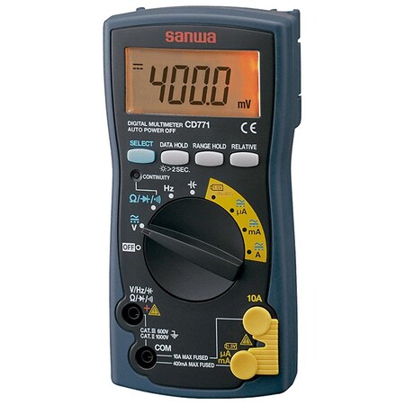 Sanwa Digital Multimeter with Backlight & Continuity Buzzer with LED CD771
